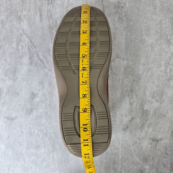 Orthofeet Tuscany Loafer Slippers Mens 10 Wide Brown Suede Comfort Slip On Shoes - Picture 11 of 11